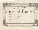 Frankreich 100 francs 100 Francs - 18 Nivose An III - (07.01.1795) - Sign. Vial - Serial 1526 -