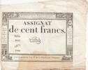 Frankreich 100 francs 100 Francs - 18 Nivose An III - (07.01.1795) - Sign. Lehord - Serial 2020 -