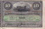 Kuba  10 Pesos - Agriculture - 1896 - F - P.49b IV / S