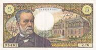Frankreich 5 francs 5 Francs Pasteur - 04-04-1968 - Serial A.73 -