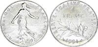 Frankreich  1 Franc Semeuse - 1991 BU frappe médaille I / ST