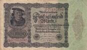 Deutschland 50000 mark 50000 Mark Burgermaster Brauweiler - 1922 Serial B -