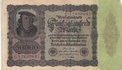 Deutschland 50000 mark 50000 Mark Burgermaster Brauweiler - 1922 Serial B -