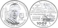 Frankreich  100 Francs Silver Philippe Leclerc de Hauteclocque - 1994 - Proof I- / VZ+ / VZ-ST