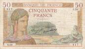 Frankreich 50 francs 50 Francs Ceres - 15-11-1934 - Serial S.58 -