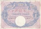 Frankreich 50 francs 50 Francs Blue and pink - 31-01-1906 - Serial C.2867 -