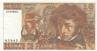 Frankreich 1974 10 Francs - Berlioz - 07-02-1974 - Serial N.26 III / SS
