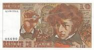 Frankreich 10 francs 10 Francs - Berlioz - 03-10-1974 - Serial G.122 -