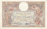 Frankreich 1938 100 Francs Women and childs - 13-01-1938 - Serial S.57178 III / SS