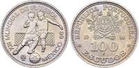 Portugal 100 escudos 100 Escudos - World Cup soccer in Mexico City - 1986 -