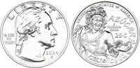 USA 1/4 dollar 1/4 Dollar - Celia Cruz - Washington quarter - S San Francisco - 2024 -