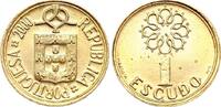 Portugal 1 escudo 1 Escudo - Portugal's coat of arms and a sailor's bow - 2000 -