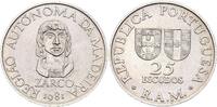 Portugal 25 escudos 25 Escudos - Madeira's Regional Autonomy - 1981 -