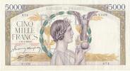 Frankreich 5000 francs 5000 Francs - Victory - 11-02-1943 - Serial D.1170 -