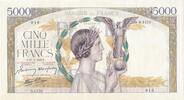 Frankreich 5000 francs 5000 Francs - Victory - 11-02-1943 - Serial D.1170 -