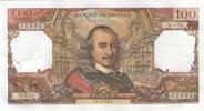 Frankreich 1971 100 Francs - Corneille - 04-05-1972 - Serial W.650 I- / VZ+ / VZ-ST