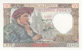 Frankreich 50 francs 50 Francs - Jacques Coeur - 24-04-1941 - Serial P.71 -