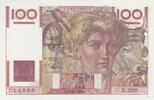 Frankreich 1949 100 Francs - Young farmer - 27-01-1949 - Serial X.288 I / ST
