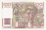 Frankreich 1950 100 Francs - Young farmer - 16-11-1950 - Serial Y.379 I / ST