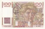 Frankreich 100 francs 100 Francs - Young Farmer - 01-10-1953 - Serial A.562 -