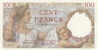 Frankreich 1941 100 Francs - Sully - 13-03-1941 - Serial E.19852 I / ST
