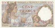 Frankreich 100 francs 100 Francs Sully - 19-03-1942 - Serial D.29506 -