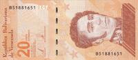 Venezuela 100000 bolivares 20 Bolivares - Simon Bolivar - Battle of Carabobo - 29-04-2021 - Serial B -