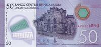 Nicaragua 50 cordobas 50 Cordobas - Market - Folk ballet - Polymer - 24-11-2021 - Serial AA -