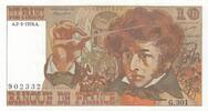 Frankreich 10 francs 10 Francs - Berlioz - 02-03-1978 - Serial G.301 -