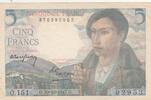 Frankreich 5 francs 5 Francs - Shepherd - 30-10-1947 - Serial O.151 -