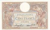 Frankreich 1935 100 Francs - Luc Olivier Merson - 25-04-1935 - Serial P.48178 II / VZ+