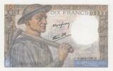 Frankreich 10 francs 10 Francs - Minor - 26-04-1945 - Serial X.102 -
