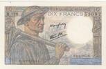Frankreich 10 francs 10 Francs - Minor - 09-01-1947 - Serial M.128 -