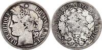 Frankreich  2 Francs Ceres - 1870 Small A Paris - Silver V / SGE+