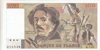 Frankreich 100 francs 100 Francs - Delacroix - 1986 - Serial Q.113 -