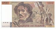 Frankreich 100 francs 100 Francs - Delacroix - 1993 - Serial J.251 -