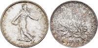 Frankreich 1 franc 1 Franc - Semeuse - 1915 - Silver -