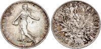 Frankreich 1 franc 1 Franc - Sower- 1920 - Silver -