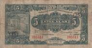 5 yuan 1932 China 5 Yuan - Agricultural and Industrial Bank of China - 1932 - Serial 395511 IV / S