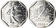 Frankreich 2 francs 2 Francs Seed sower - 1988 - From Box Set -