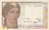 Frankreich 1938 300 Francs - Ceres - 06-10-1938 - Serial C.0180236 III / SS+