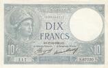 Frankreich 10 francs 10 Francs - Minerva - 17-12-1936 - Serial S.67730 -