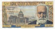 Frankreich 5 nf 5 NF - Victor Hugo - 07-02-1963 - Serial K.102 -
