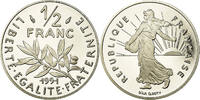 Frankreich 50 centimes 1/2 franc Sower - 1991 - Proof -