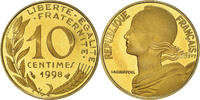 Frankreich 10 centimes 10 centimes Marianne - 1998 - Proof -