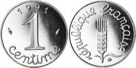 Frankreich 1 centime 1 centime Marianne - 1991 - Proof -