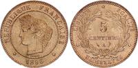 Frankreich 5 centimes 10 Centimes Cérès - Third Républic - 1896 A Paris -