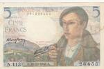 Frankreich 5 francs 5 Francs - Shepherd - 23-12-1943 - Serial N.113 -