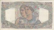 Frankreich 1000 francs 1000 Francs - Minerva and Hercules - 29-06-1950 - Serial L.667 -