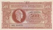 500 francs 1945 Frankreich 500 Francs - Marianne  - 1945 - Serial 83L II / VZ
